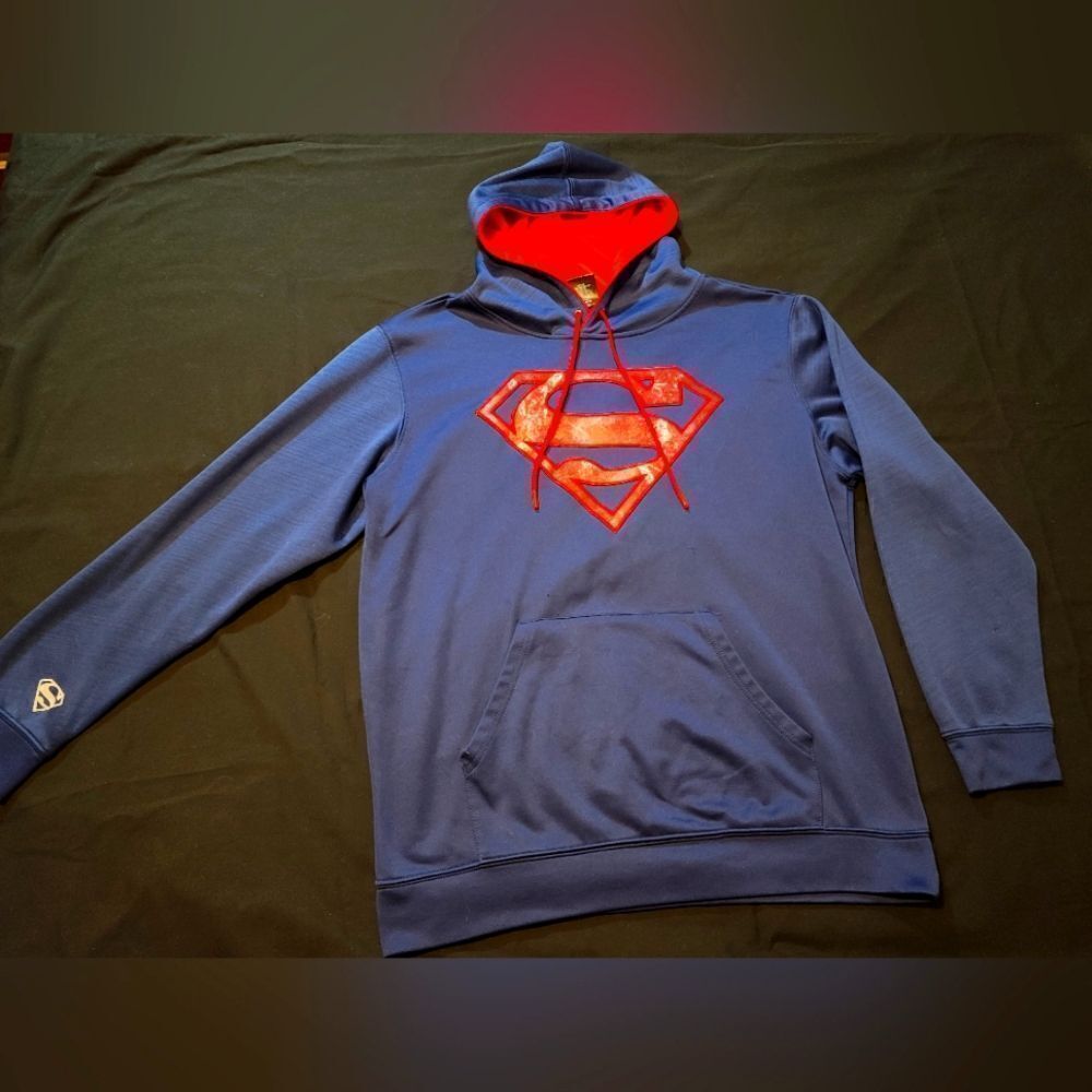 Superman hoodie men's XL